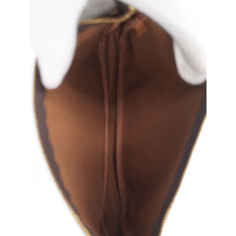 Louis Vuitton Monogram Leather Brown Pochette Accessoires Accessory Pouch - Picture 3 of 5